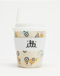 itti bitti - 240ml Reusable Baby Cino Cup With 1 Straw - Dozer