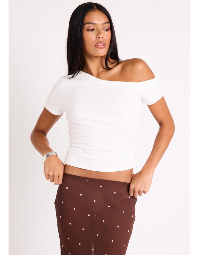 Alice In The Eve - Zoe Off Shoulder Top