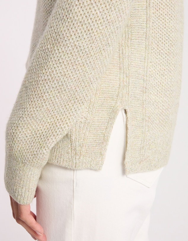 David Lawrence - Moss Stitch Knit Jumper
