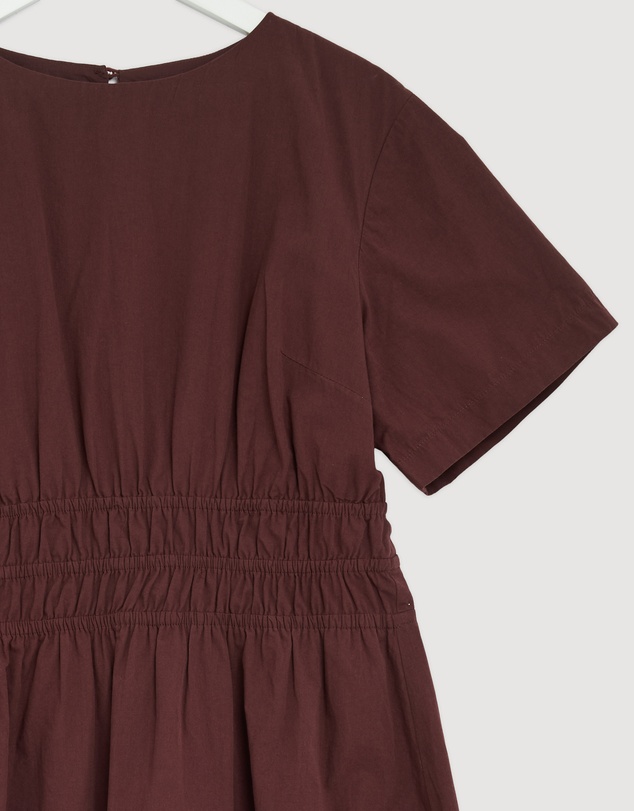Revibe - Repaired Calli Danni Shirred Midi Dress - AU 18