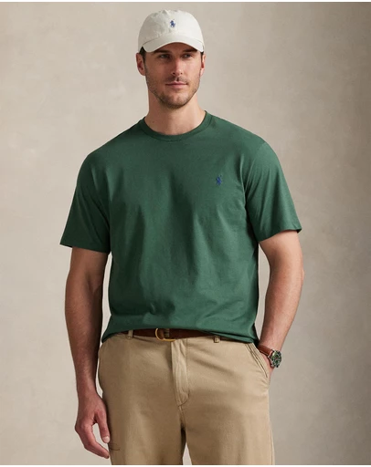 Polo Ralph Lauren - ICONIC EXCLUSIVE - Big & Tall Jersey Crewneck T-Shirt