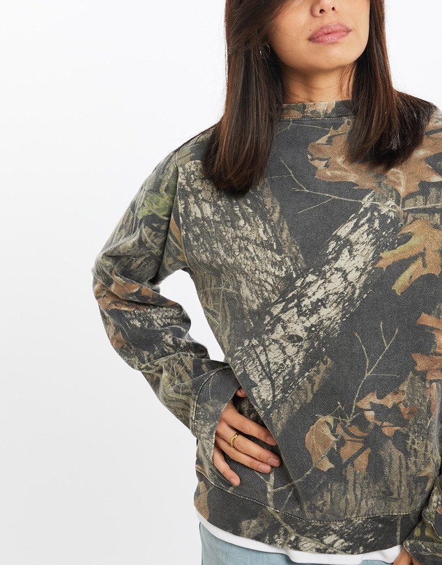 Vintage by The Real Deal - Pre Loved - Vintage 90s Realtree Camo Sweatshirt