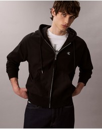Calvin Klein Jeans - Premium Terry Relaxed Zip Hoodie