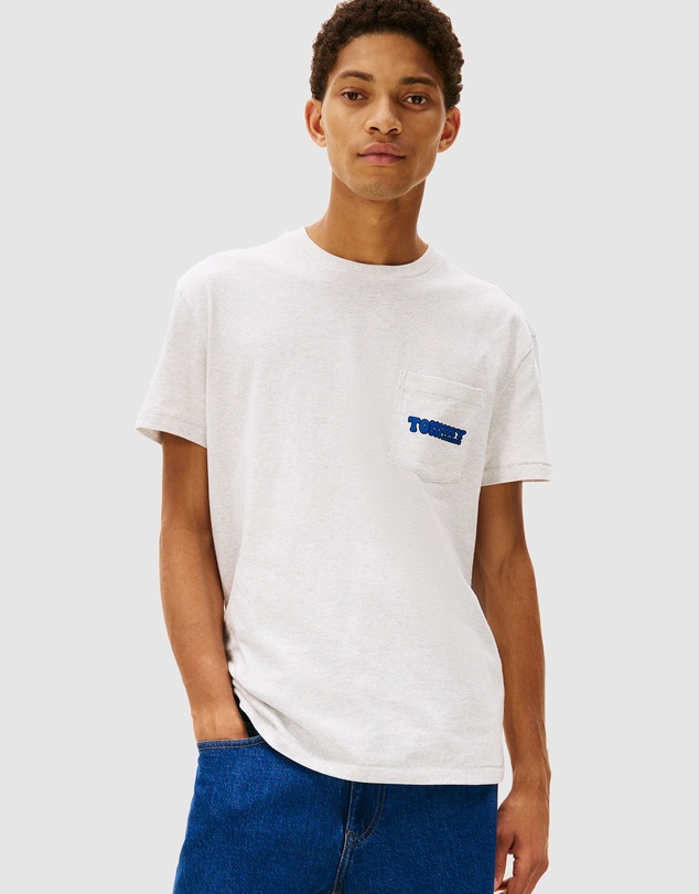 Tommy Jeans - Back Logo Slim Crew Neck T-Shirt