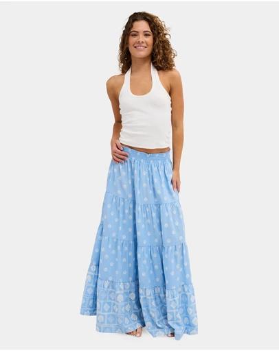 Roxy - Womens Cactus Flower Maxi Skirt