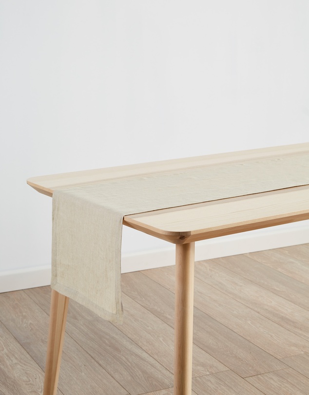 Linen House - Nimes Pure Linen Table Runner