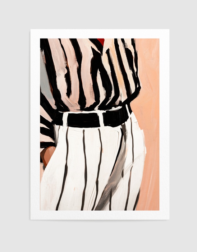 Olive et Oriel - Casual Cool by Treechild Art Print