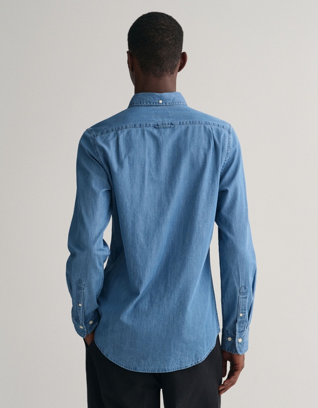 Gant - Slim Fit Indigo Shirt