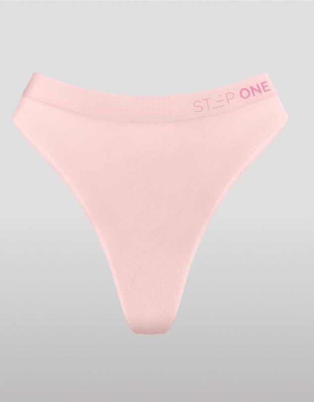 STEP ONE - Women's SmoothFit Thong - Rose All Day