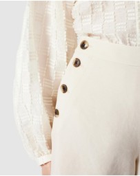 & Other Stories - Buttoned Sailor Shorts