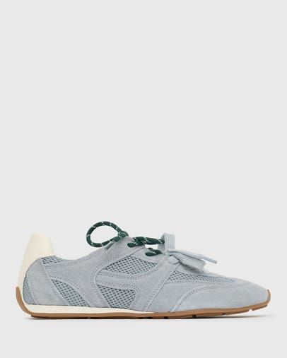 Mist Blue Suede