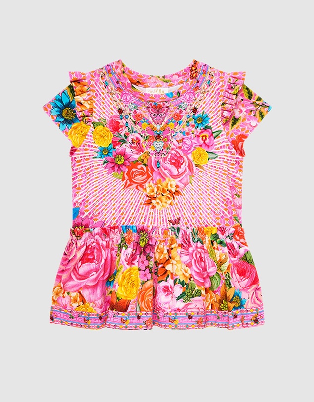 Camilla - Frilled Tee Dress - Babies