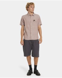 RVCA - Mens Dayshift Stripe Ii Shirt