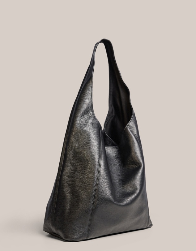 VESTIRSI - Scarlett 2.0 Black Leather Hobo