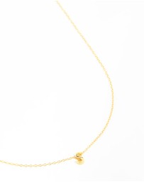 Lovisa - Gold Plated Sterling Silver Letter S Necklace