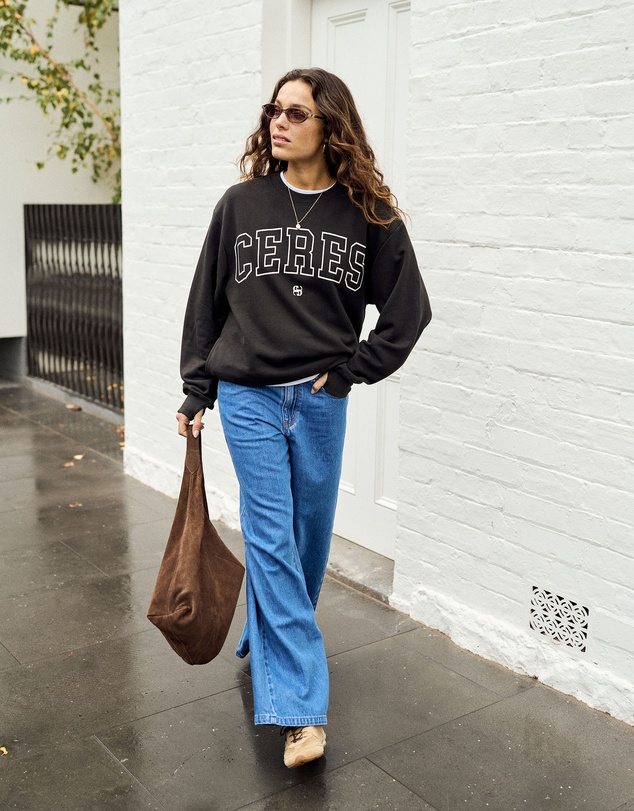 Ceres Life - Isla Oversized Slouchy Crew