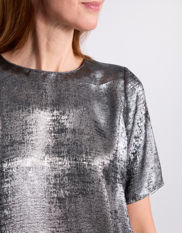 David Lawrence - Rumi Metallic Tee