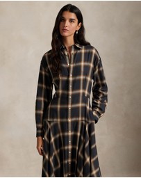 Polo Ralph Lauren - Plaid Twill Paneled Shirtdress