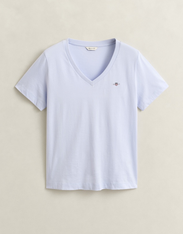 Gant - Shield V-Neck T-Shirt