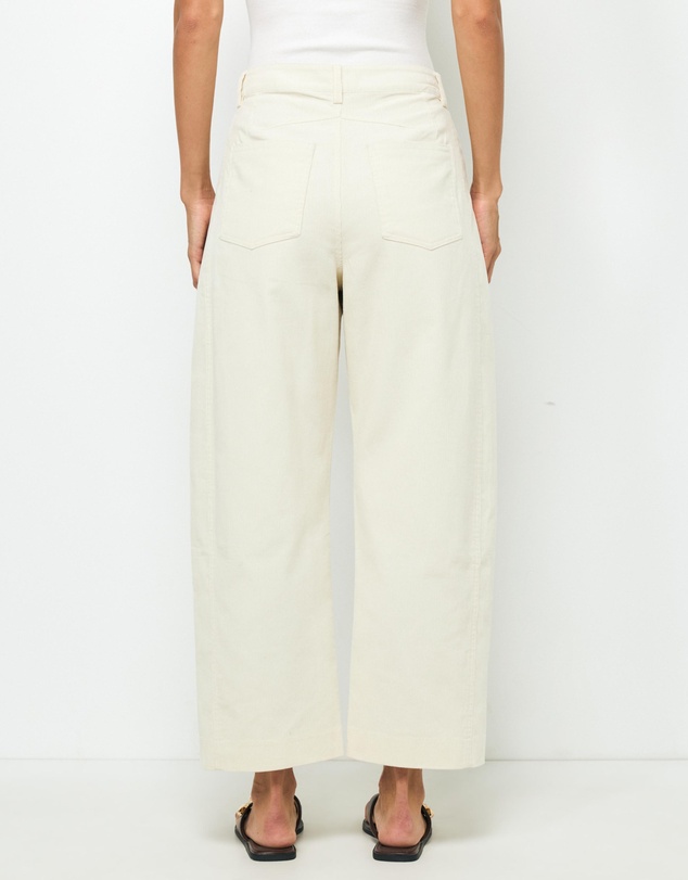 AERE - Nara Corduroy Barrel Leg Pants
