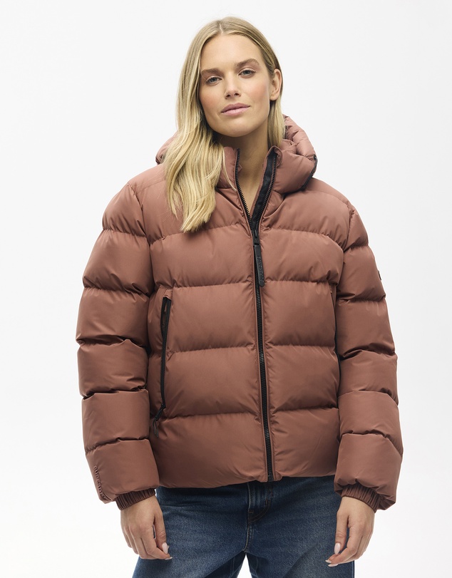 Superdry - Hooded Sports Puffer Jacket