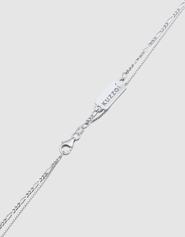 Kuzzoi - ICONIC EXCLUSIVE - Cross Pendant Necklace in 925 Sterling Silver
