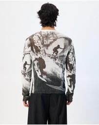 Stockholm Surfboard Club - Tommy Knitted Sweater