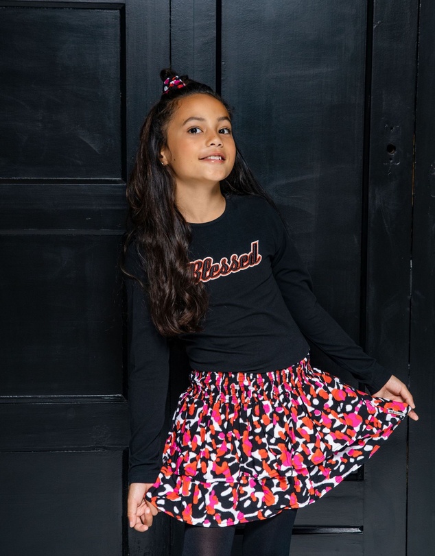 B.Nosy - Multi-Coloured Ruffle Skirt - Kids-Teens
