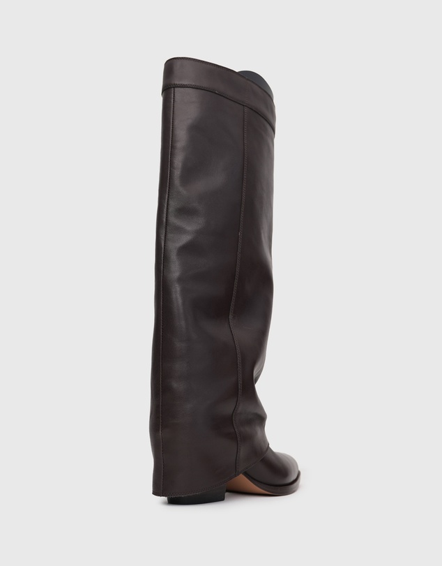 Betts - Winnie Leather Cuffed Knee Boots