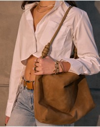 Arms Of Eve - Memphis Hand Bag - Caramel