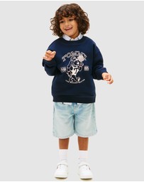 Tommy Hilfiger - Boys Graphic Logo Terry Sweatshirt - Kids