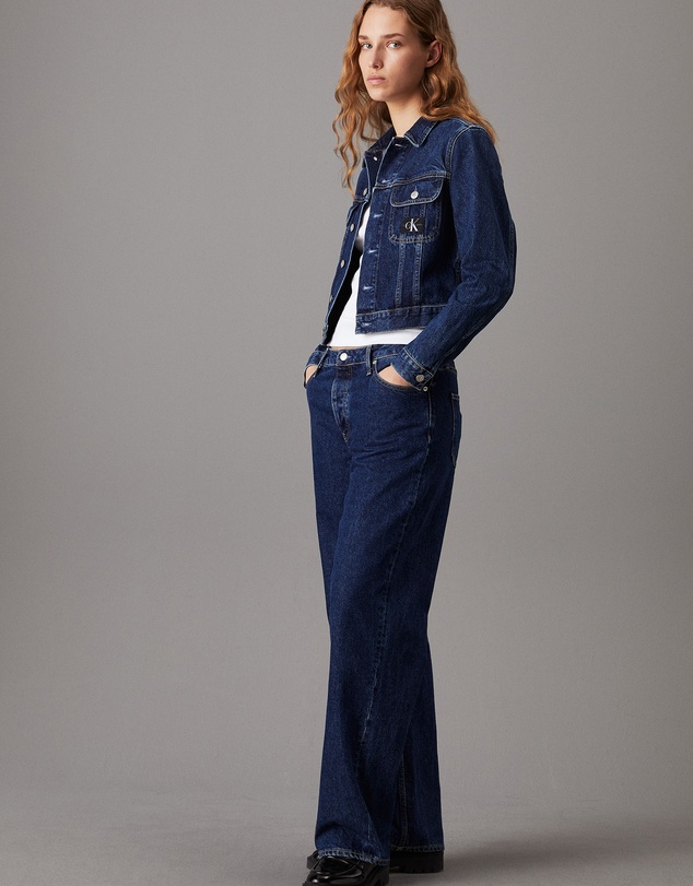 Calvin Klein Jeans - Cropped 90s Denim Jacket