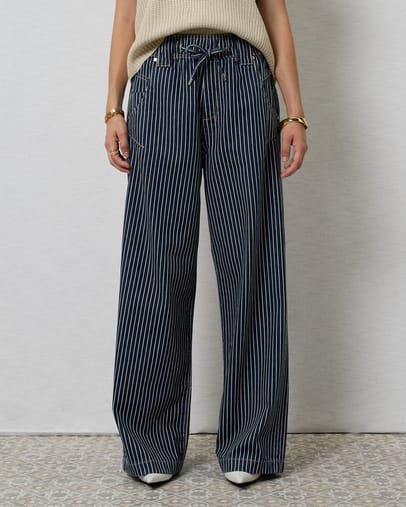Indigo Stripe