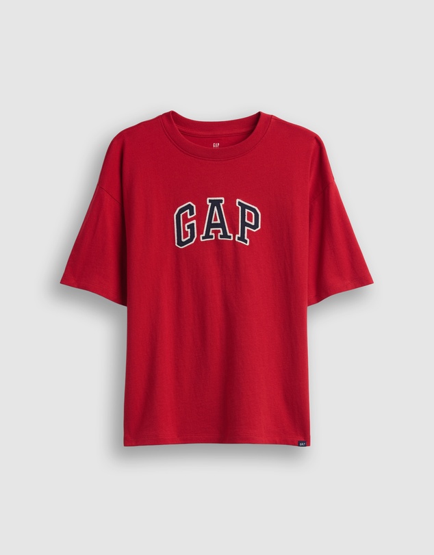 GAP - French Relaxed SS Logo T-Shirt - Teens