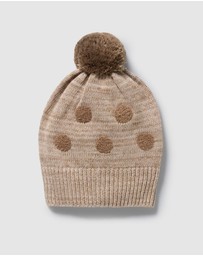 Wilson & Frenchy - Organic Knitted Bauble Hat - Babies