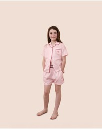 Gingerlilly - Rebecca Judd x Gingerlilly Mini Camilla Cotton Short PJ Set