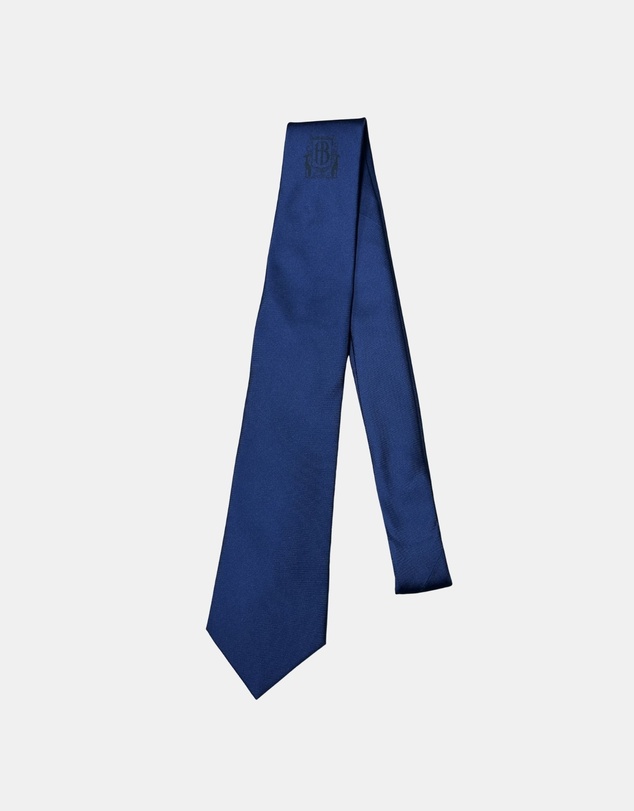Henry Bucks - HENRY BUCKS Single Crest Tie NAVY
