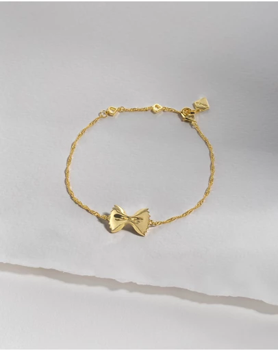 Wanderlust + Co - Bow Tie Pasta Bracelet