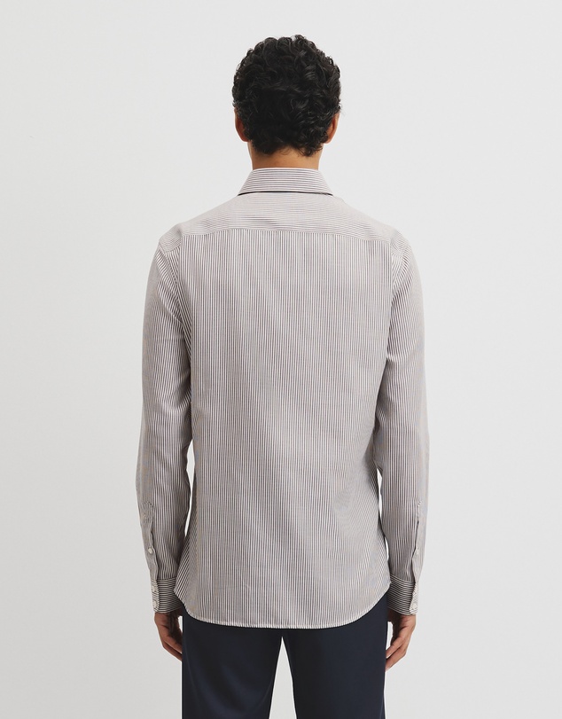 Country Road - Slim Fit Stripe Travel Shirt