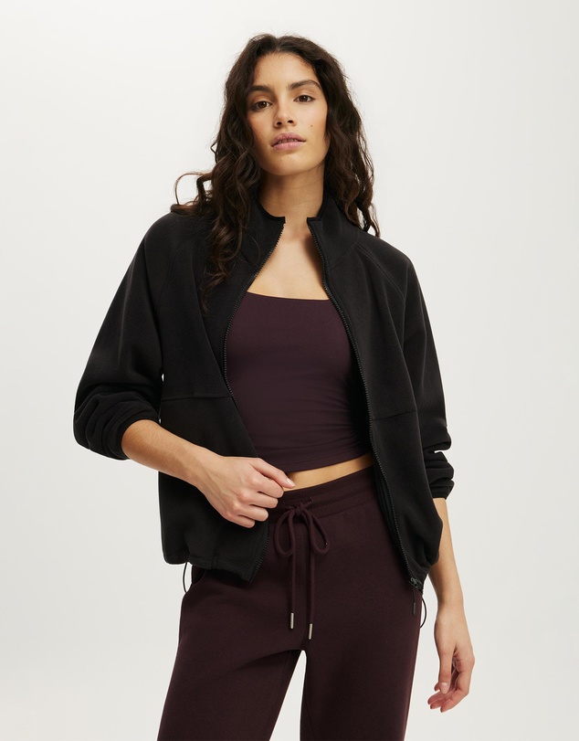 Cotton On Body Active - Polar Fleece Raglan Jacket