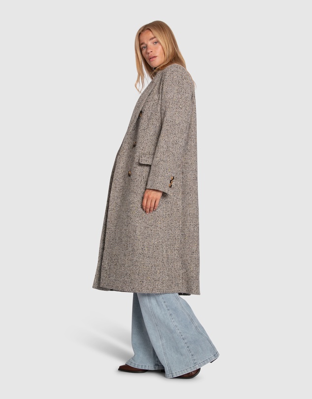 Belle & Bloom - Wherever I Go Tweed Coat