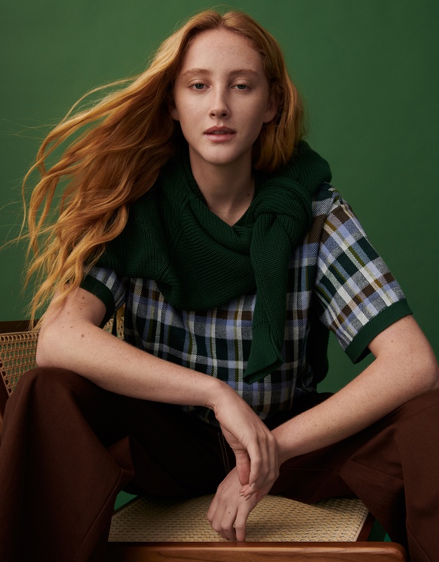 Kowtow - Chequered Tee