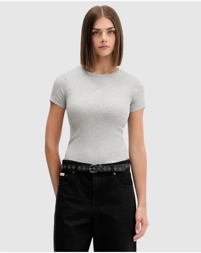 GUESS - GUESS JEANS Slim Short Sleeve Top