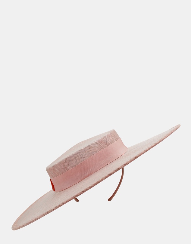 Morgan & Taylor - Alissa Racewear Boater in Pink