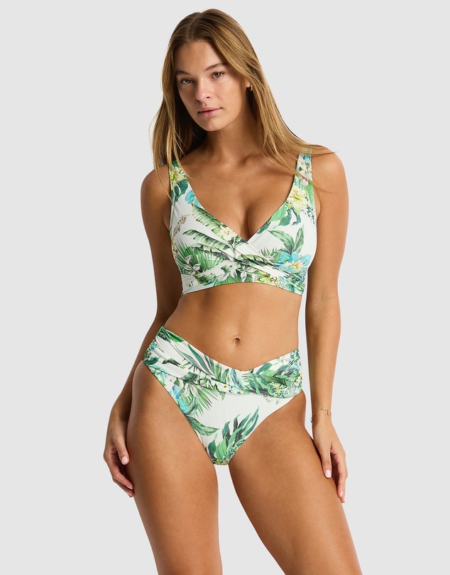 Sea Level Australia - Breezer Cross Front Multifit Bra Top
