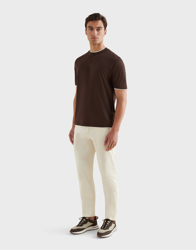 Peckham Rye  - Peckham Rye Mercerised Double Layer SS T-shirt