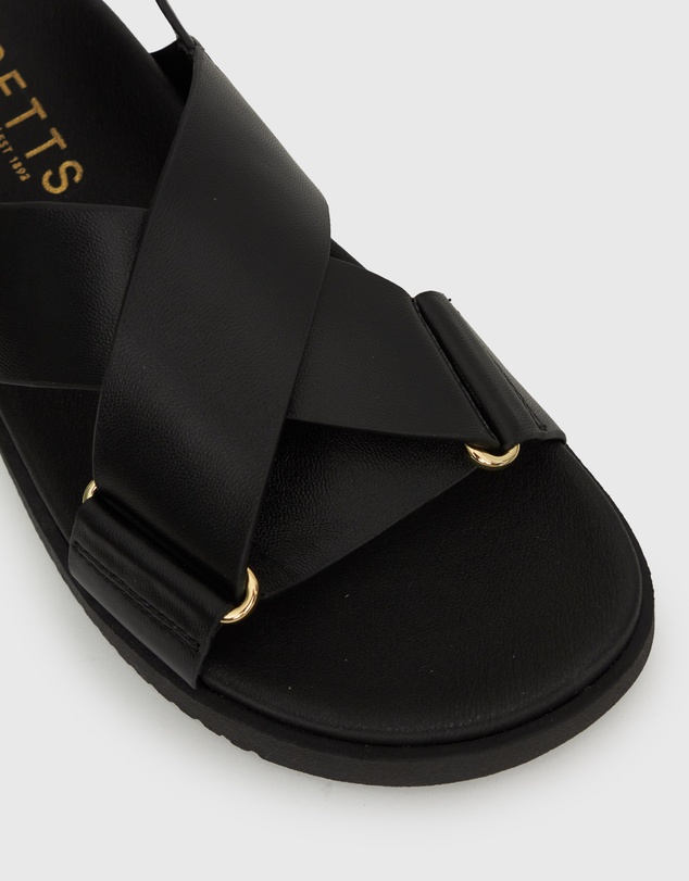 Betts - Myth Crossover Strap Footbed Sandals