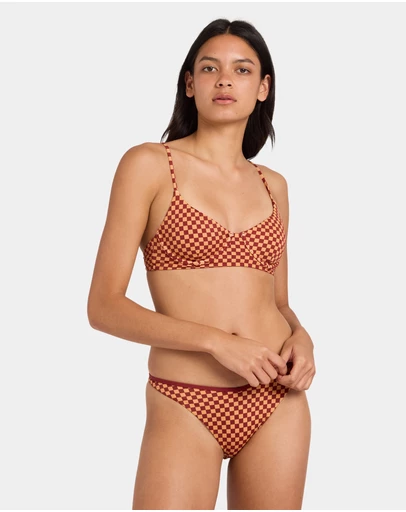 RVCA - Womens Reverberation 90s Longline Bikini Top