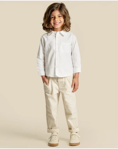 Designer Kidz - Finley Linen Pants