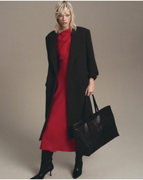 M.N.G - A-Line Dress With Asymmetrical Neckline